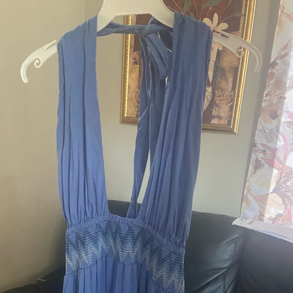 Karolina dress misa los angeles in blue - Picture 4 of 4